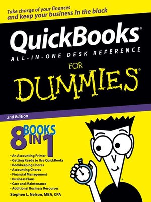 QuickBooks All-in-One Desk Reference For Dummies - ebook